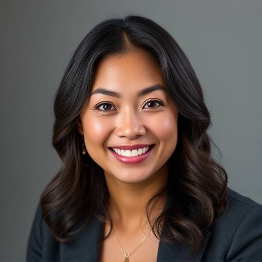 Headshot of Maya Lee, the head editor at Stellar Vision Studios