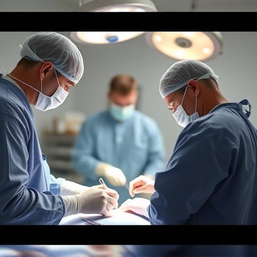 Still from a training video for Healthcare Professionals demonstrating medical procedures