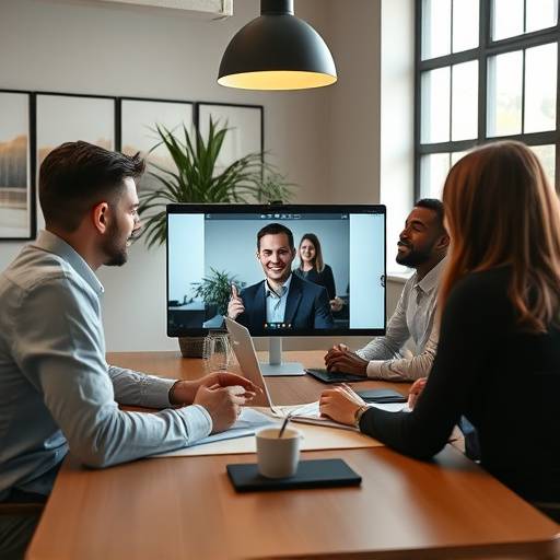 Video Production Team Meeting with Client